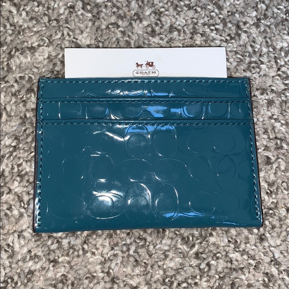 NWT Coach card holder